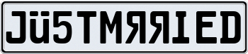 Black Plate With Silver Text 000000